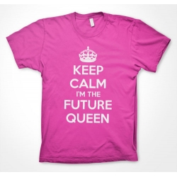Keep Calm Queen Childs T-shirt